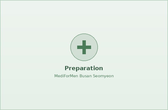 pricing all procedures step 2 — MediForMen Busan Seomyeon
